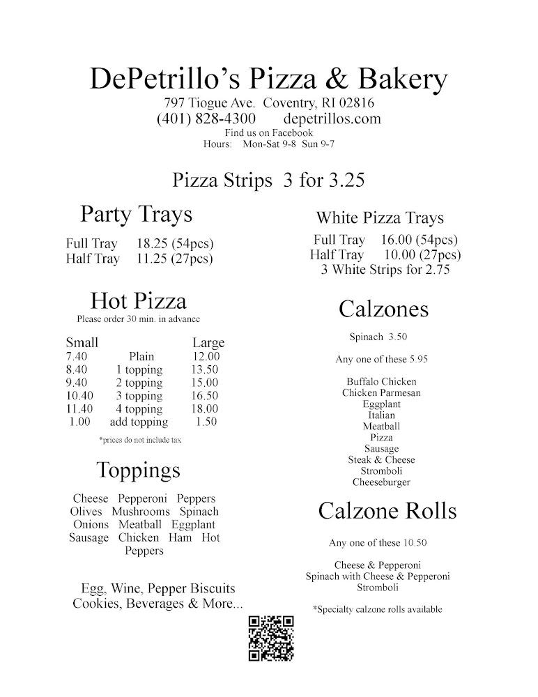 DePetrillo's Pizza & Bakery Spinach